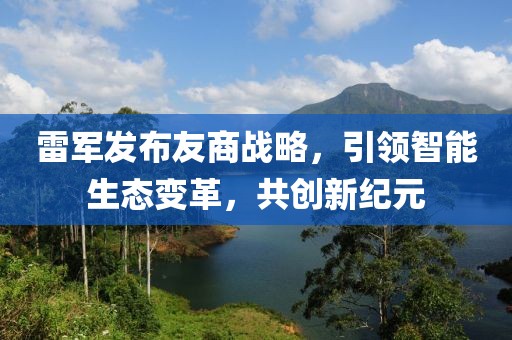 雷軍發(fā)布友商戰(zhàn)略，引領(lǐng)智能生態(tài)變革，共創(chuàng)新紀(jì)元