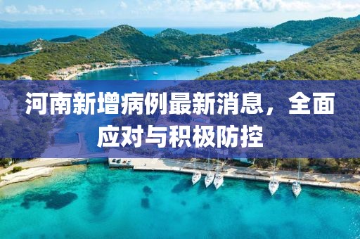 河南新增病例最新消息，全面應對與積極防控