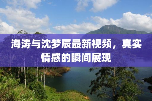 海濤與沈夢(mèng)辰最新視頻，真實(shí)情感的瞬間展現(xiàn)