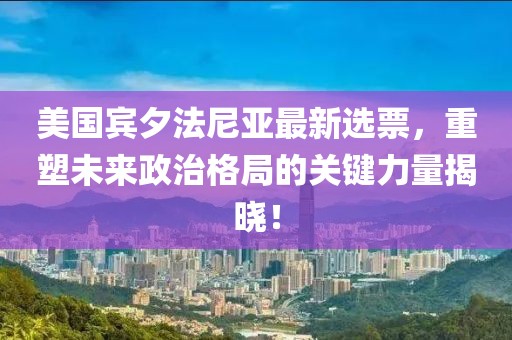 美國(guó)賓夕法尼亞最新選票，重塑未來政治格局的關(guān)鍵力量揭曉！