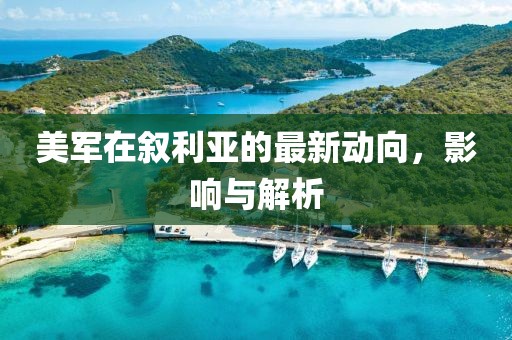 美軍在敘利亞的最新動(dòng)向，影響與解析