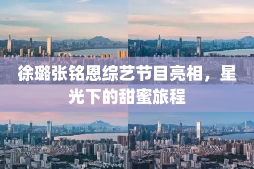 徐璐張銘恩綜藝節(jié)目亮相，星光下的甜蜜旅程