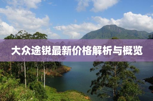 大眾途銳最新價格解析與概覽