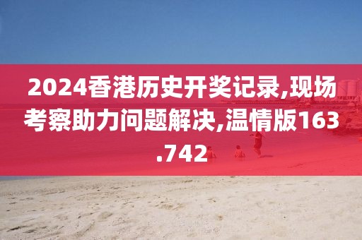 2024香港歷史開獎記錄,現(xiàn)場考察助力問題解決,溫情版163.742