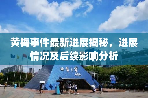 黃梅事件最新進(jìn)展揭秘，進(jìn)展情況及后續(xù)影響分析