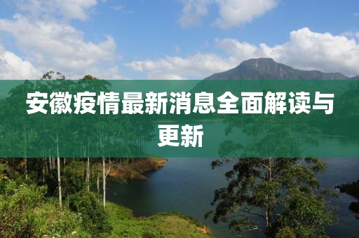 安徽疫情最新消息全面解讀與更新