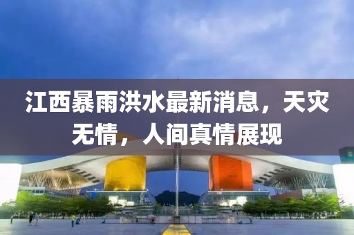 江西暴雨洪水最新消息，天災(zāi)無情，人間真情展現(xiàn)