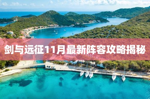 劍與遠(yuǎn)征11月最新陣容攻略揭秘