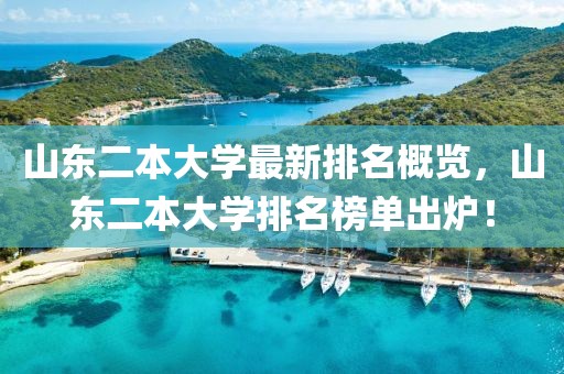 山東二本大學(xué)最新排名概覽，山東二本大學(xué)排名榜單出爐！