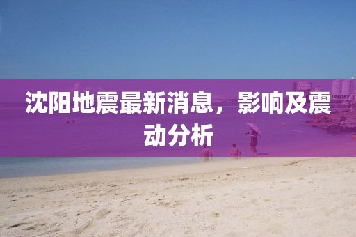 沈陽地震最新消息，影響及震動分析