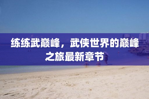 練練武巔峰，武俠世界的巔峰之旅最新章節(jié)