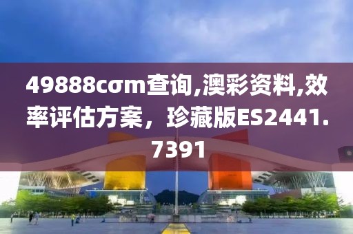 49888cσm查詢,澳彩資料,效率評估方案，珍藏版ES2441.7391