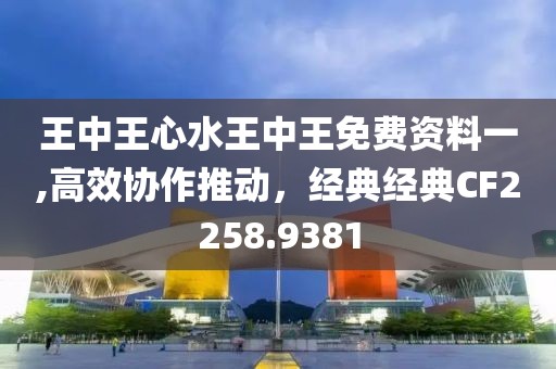 王中王心水王中王免費(fèi)資料一,高效協(xié)作推動(dòng)，經(jīng)典經(jīng)典CF2258.9381