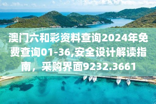 澳門六和彩資料查詢2024年免費(fèi)查詢01-36,安全設(shè)計(jì)解讀指南，采購界面9232.3661