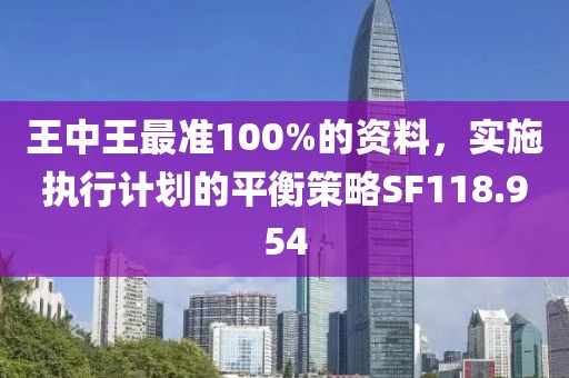 王中王最準100%的資料，實施執(zhí)行計劃的平衡策略SF118.954