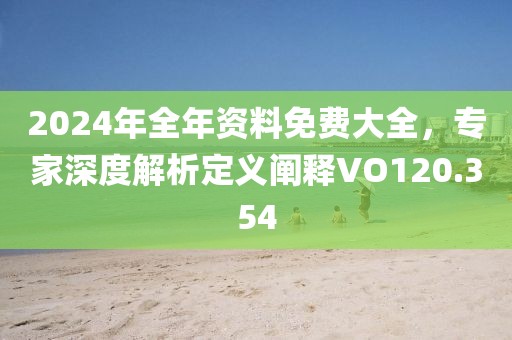 2024年全年資料免費(fèi)大全，專家深度解析定義闡釋VO120.354