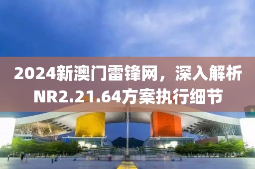 2024新澳門雷鋒網(wǎng)，深入解析NR2.21.64方案執(zhí)行細節(jié)