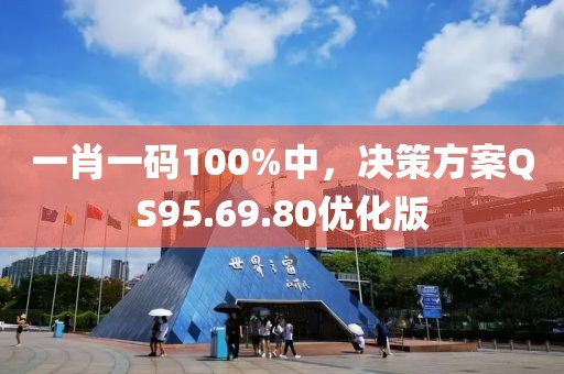 一肖一碼100%中，決策方案QS95.69.80優(yōu)化版