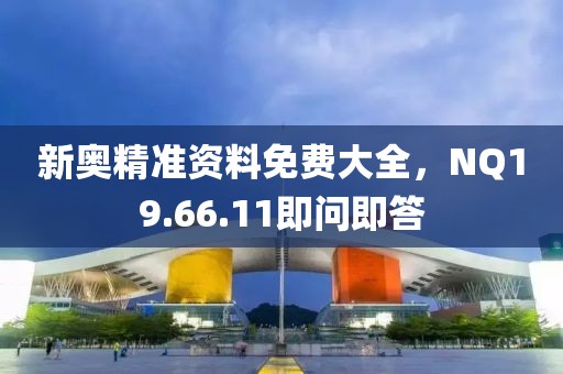 新奧精準(zhǔn)資料免費(fèi)大全，NQ19.66.11即問(wèn)即答
