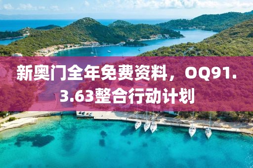 新奧門全年免費(fèi)資料，OQ91.3.63整合行動計(jì)劃