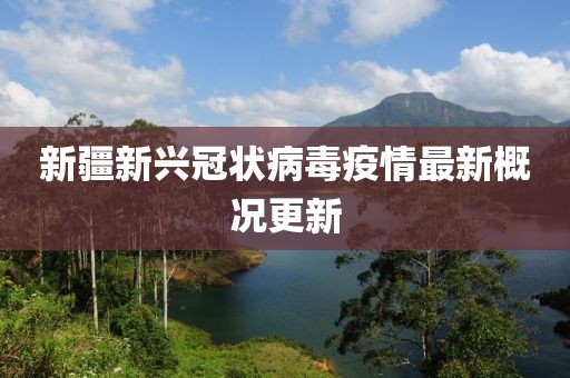 新疆新興冠狀病毒疫情最新概況更新
