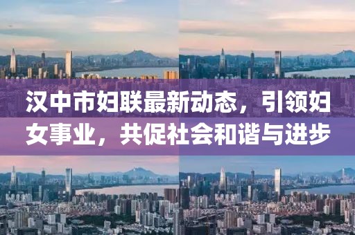 漢中市婦聯(lián)最新動(dòng)態(tài)，引領(lǐng)婦女事業(yè)，共促社會(huì)和諧與進(jìn)步