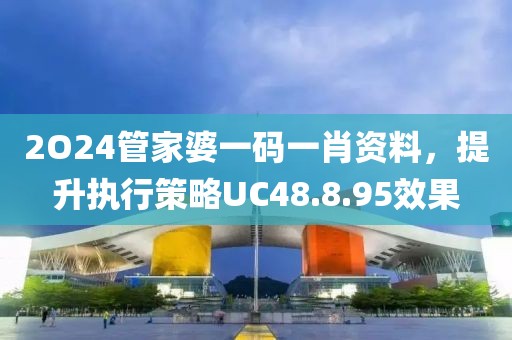 2O24管家婆一碼一肖資料，提升執(zhí)行策略UC48.8.95效果