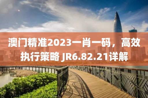 澳門精準(zhǔn)2023一肖一碼，高效執(zhí)行策略 JR6.82.21詳解