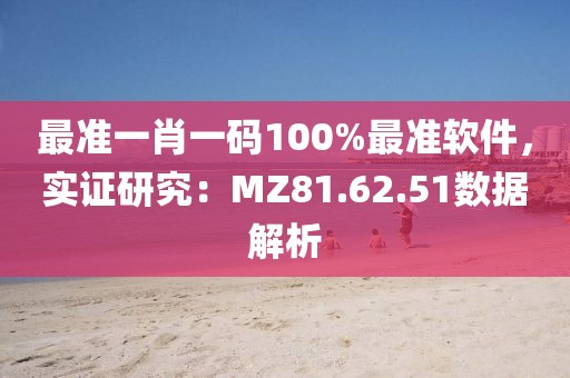最準一肖一碼100%最準軟件，實證研究：MZ81.62.51數(shù)據(jù)解析