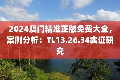 2024澳門精準(zhǔn)正版免費(fèi)大全，案例分析：TL13.26.34實(shí)證研究