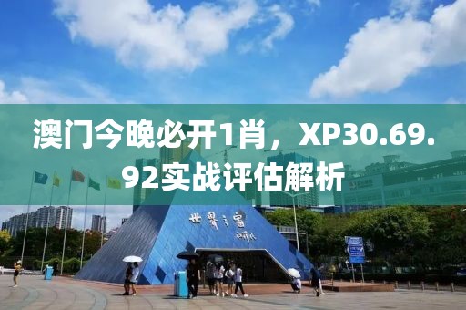 澳門今晚必開(kāi)1肖，XP30.69.92實(shí)戰(zhàn)評(píng)估解析