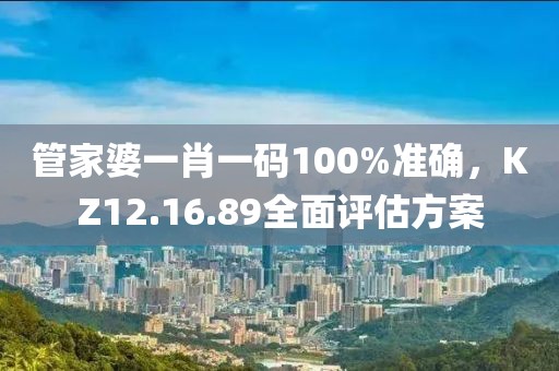 管家婆一肖一碼100%準確，KZ12.16.89全面評估方案