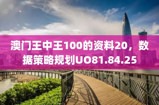 澳門王中王100的資料20，數(shù)據(jù)策略規(guī)劃UO81.84.25