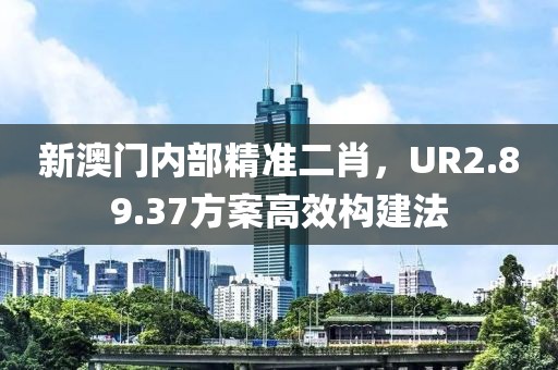 新澳門內(nèi)部精準(zhǔn)二肖，UR2.89.37方案高效構(gòu)建法